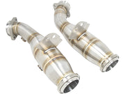 High Performance Racing Exhaust Downpipe For Mercedes C400 C450 C43 Downpipe M276 3.0T